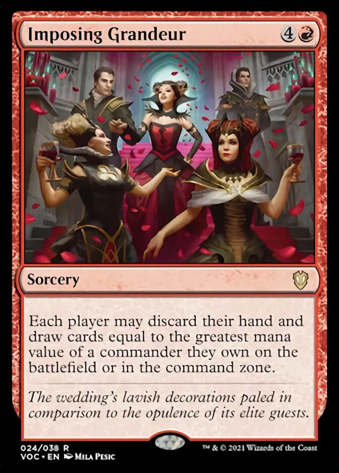 Imposing Grandeur [Innistrad: Crimson Vow Commander] | Yard's Games Ltd