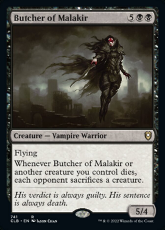 Butcher of Malakir [Commander Legends: Battle for Baldur's Gate] | Yard's Games Ltd