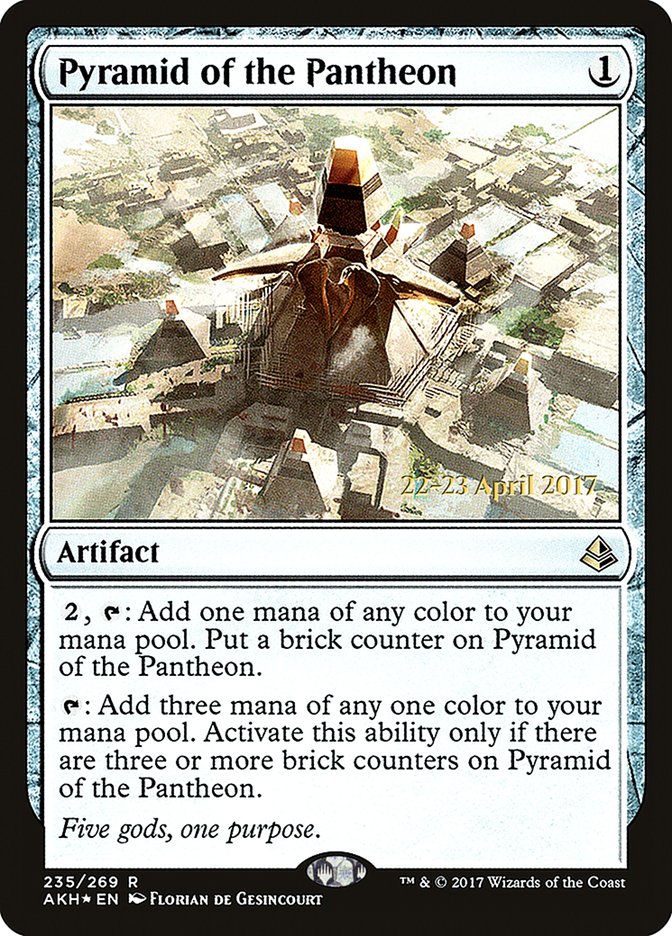 Pyramid of the Pantheon [Amonkhet Prerelease Promos] | Yard's Games Ltd