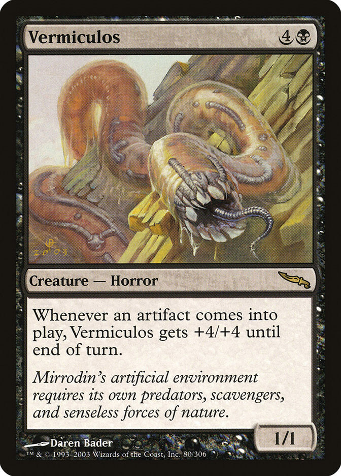 Vermiculos [Mirrodin] | Yard's Games Ltd