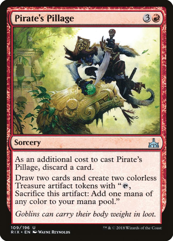 Pirate's Pillage [Rivals of Ixalan] | Yard's Games Ltd