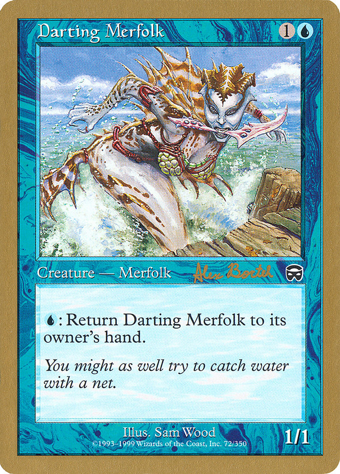 Darting Merfolk (Alex Borteh) [World Championship Decks 2001] | Yard's Games Ltd