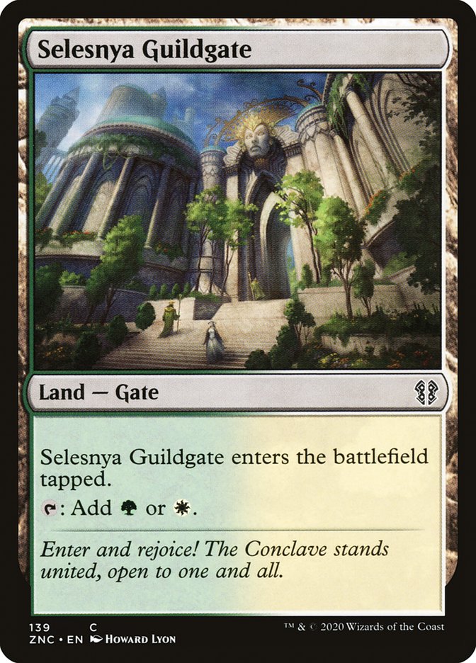 Selesnya Guildgate [Zendikar Rising Commander] | Yard's Games Ltd