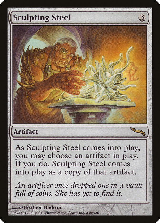 Sculpting Steel [Mirrodin] | Yard's Games Ltd