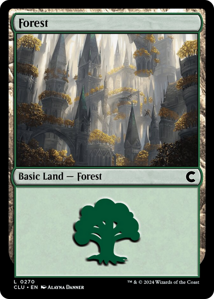 Forest (0270) [Ravnica: Clue Edition] | Yard's Games Ltd