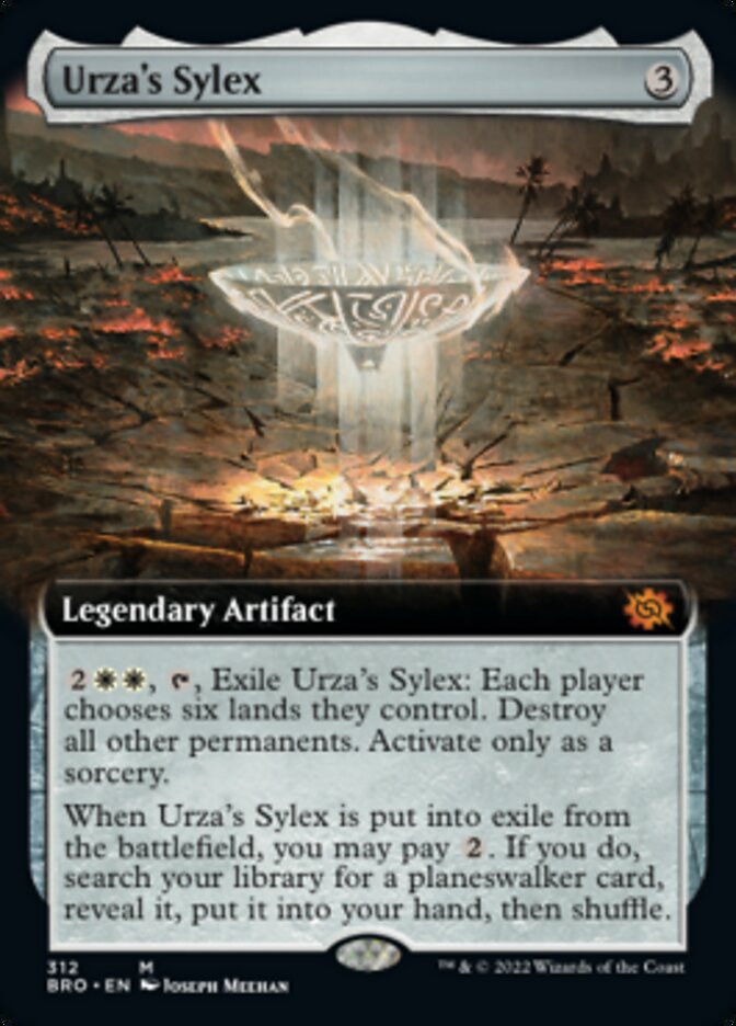 Urza's Sylex (Extended Art) [The Brothers' War] | Yard's Games Ltd