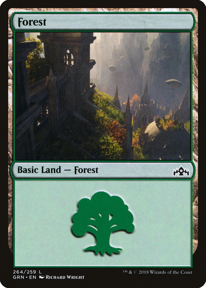 Forest (264) [Guilds of Ravnica] | Yard's Games Ltd