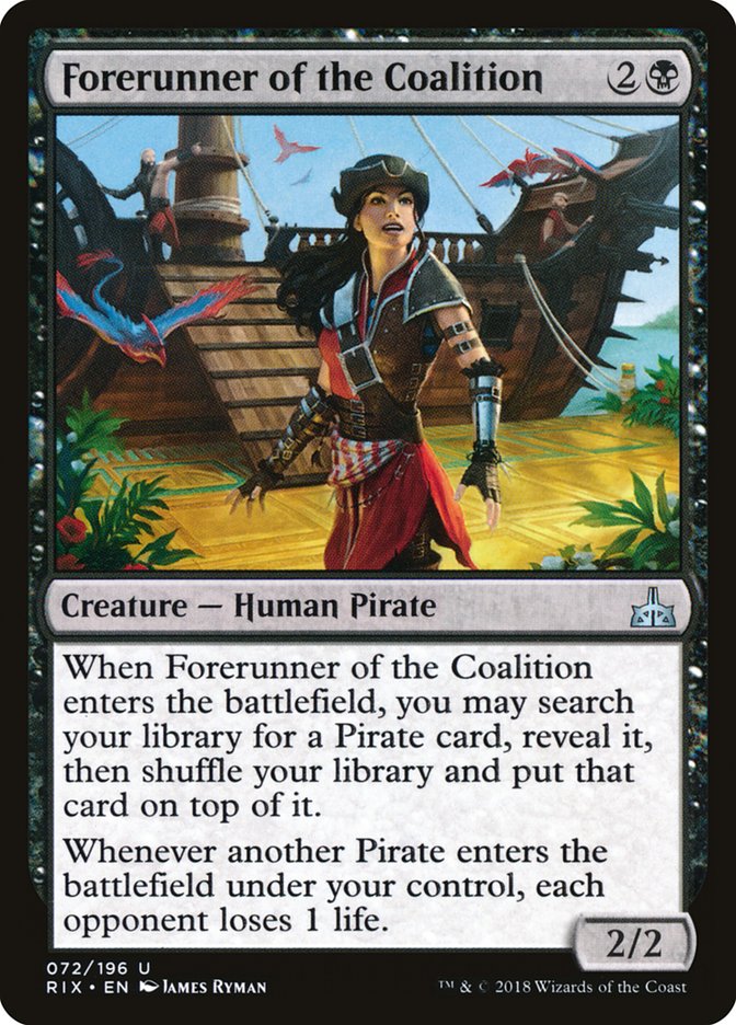 Forerunner of the Coalition [Rivals of Ixalan] | Yard's Games Ltd