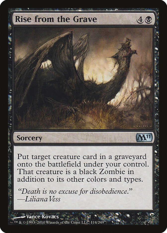 Rise from the Grave [Magic 2011] | Yard's Games Ltd