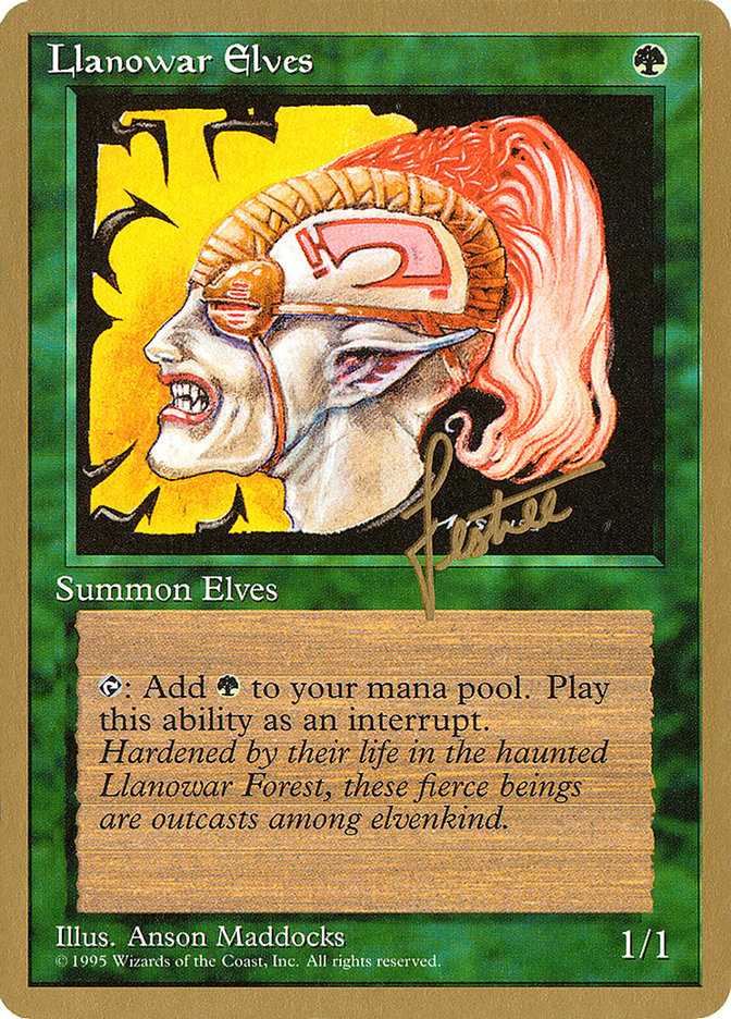 Llanowar Elves (Bertrand Lestree) [Pro Tour Collector Set] | Yard's Games Ltd