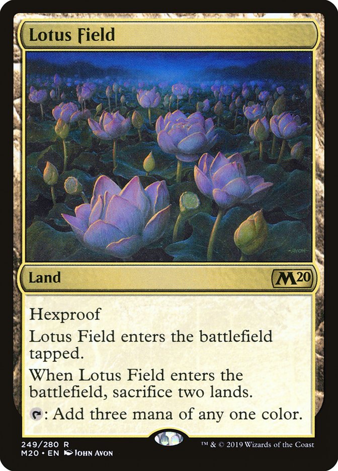 Lotus Field [Core Set 2020] | Yard's Games Ltd