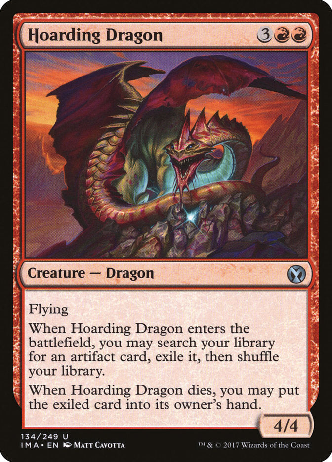 Hoarding Dragon [Iconic Masters] | Yard's Games Ltd