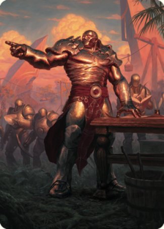 Karn, Living Legacy Art Card 1 [Dominaria United Art Series] | Yard's Games Ltd