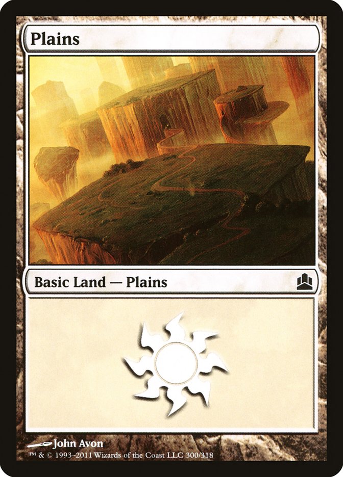 Plains (300) [Commander 2011] | Yard's Games Ltd