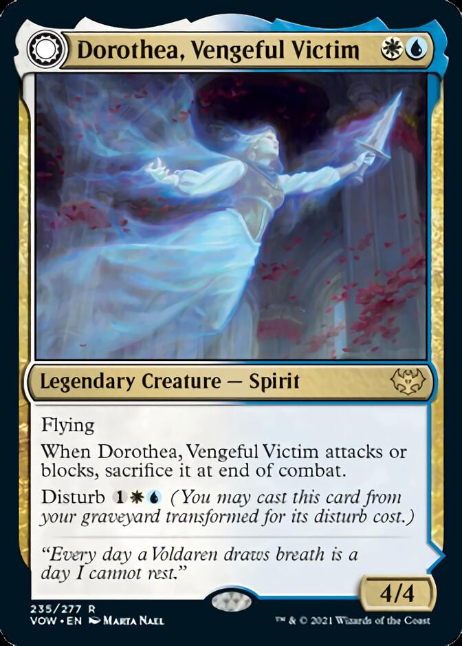 Dorothea, Vengeful Victim // Dorothea's Retribution [Innistrad: Crimson Vow] | Yard's Games Ltd