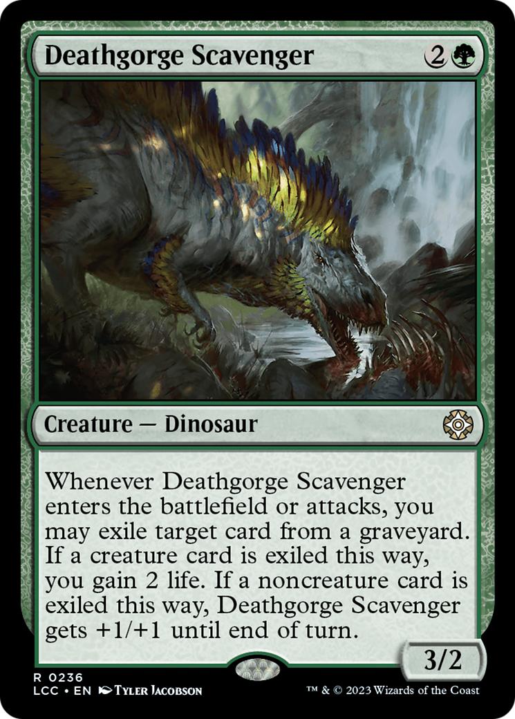 Deathgorge Scavenger [The Lost Caverns of Ixalan Commander] | Yard's Games Ltd