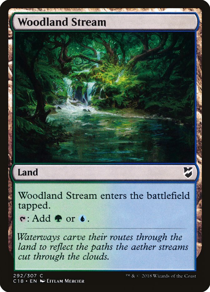 Woodland Stream [Commander 2018] | Yard's Games Ltd