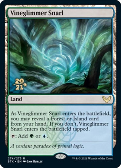 Vineglimmer Snarl [Strixhaven: School of Mages Prerelease Promos] | Yard's Games Ltd