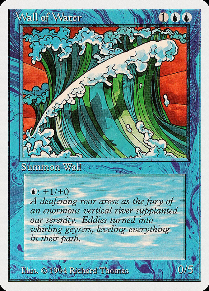 Wall of Water [Summer Magic / Edgar] | Yard's Games Ltd