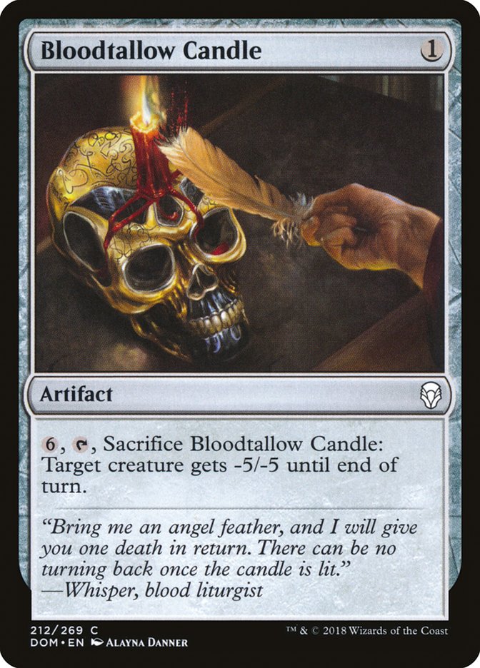 Bloodtallow Candle [Dominaria] | Yard's Games Ltd