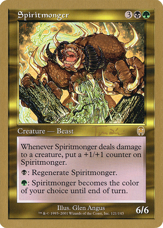 Spiritmonger (Jan Tomcani) [World Championship Decks 2001] | Yard's Games Ltd