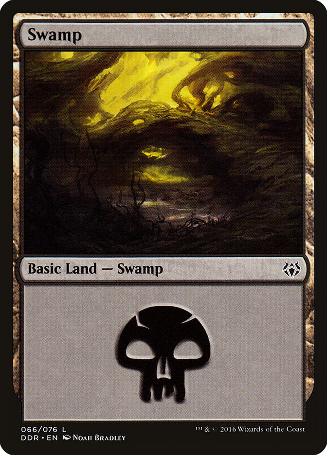 Swamp (66) [Duel Decks: Nissa vs. Ob Nixilis] | Yard's Games Ltd