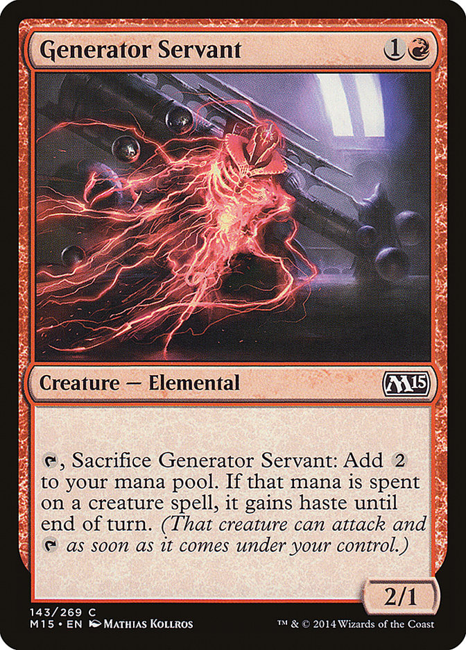 Generator Servant [Magic 2015] | Yard's Games Ltd