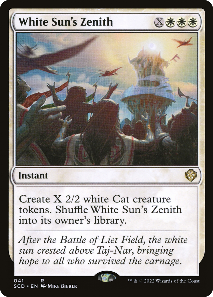 White Sun's Zenith [Starter Commander Decks] | Yard's Games Ltd