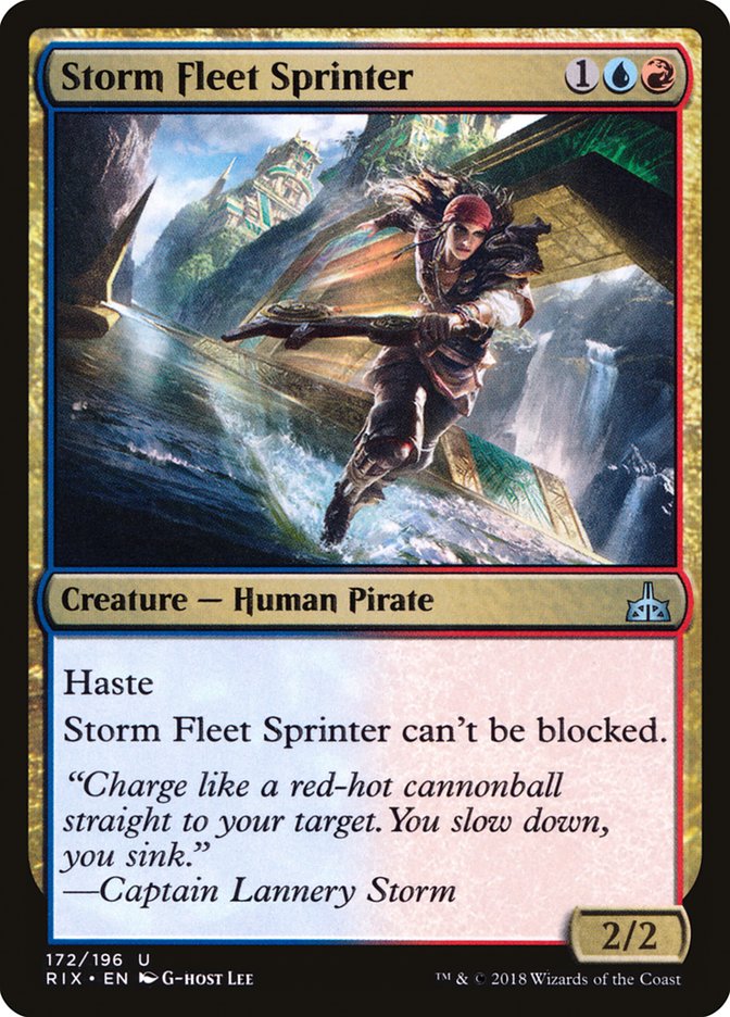 Storm Fleet Sprinter [Rivals of Ixalan] | Yard's Games Ltd