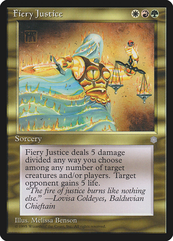 Fiery Justice [Ice Age] | Yard's Games Ltd