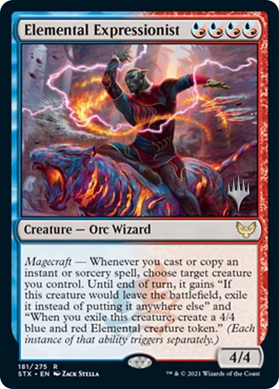 Elemental Expressionist (Promo Pack) [Strixhaven: School of Mages Promos] | Yard's Games Ltd