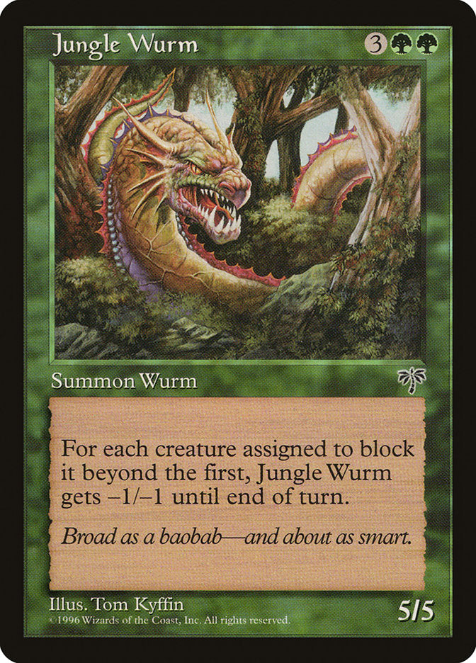 Jungle Wurm [Mirage] | Yard's Games Ltd