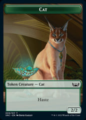 Cat // Angel Double-Sided Token [Streets of New Capenna Tokens] | Yard's Games Ltd