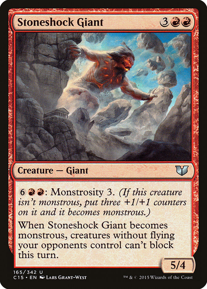 Stoneshock Giant [Commander 2015] | Yard's Games Ltd
