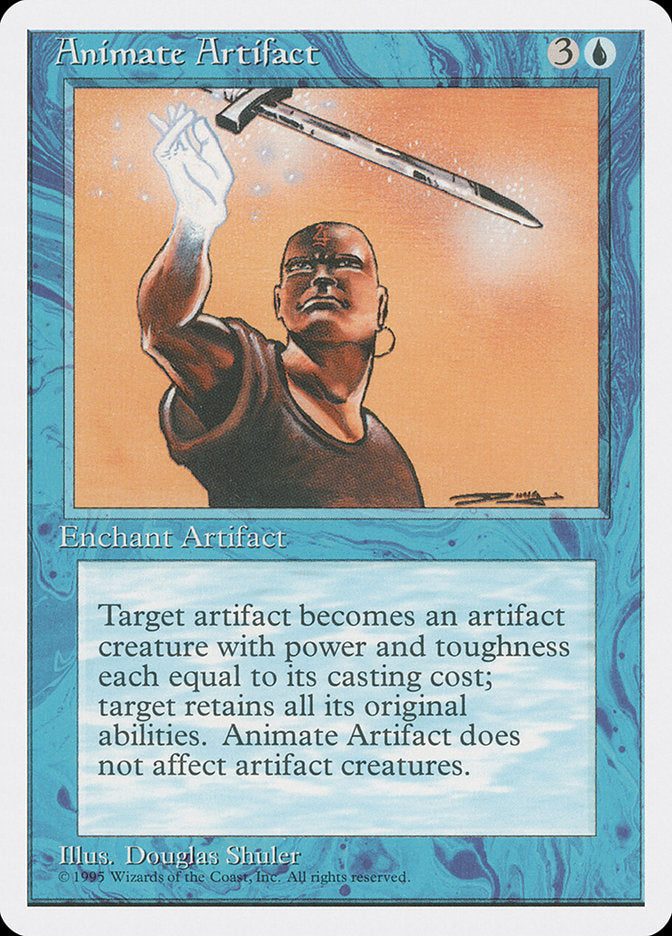 Animate Artifact [Fourth Edition] | Yard's Games Ltd