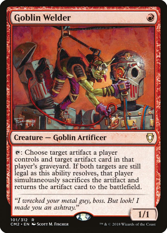 Goblin Welder [Commander Anthology Volume II] | Yard's Games Ltd