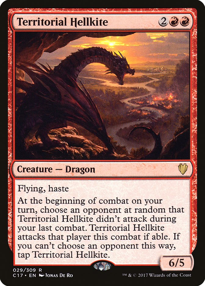 Territorial Hellkite [Commander 2017] | Yard's Games Ltd