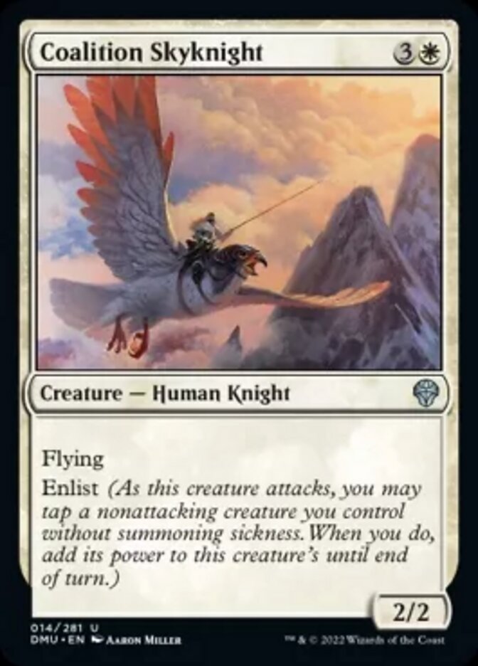 Coalition Skyknight [Dominaria United] | Yard's Games Ltd