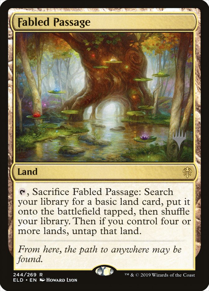 Fabled Passage (Promo Pack) [Throne of Eldraine Promos] | Yard's Games Ltd