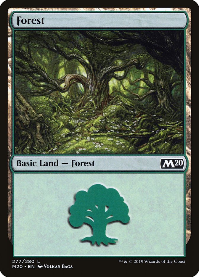 Forest (277) [Core Set 2020] | Yard's Games Ltd