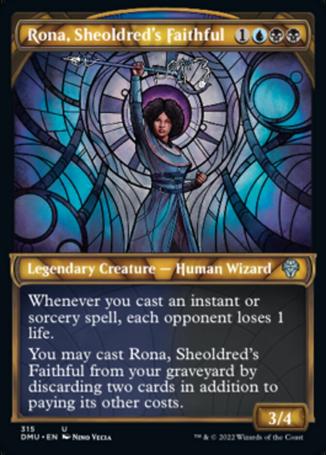 Rona, Sheoldred's Faithful (Showcase) [Dominaria United] | Yard's Games Ltd