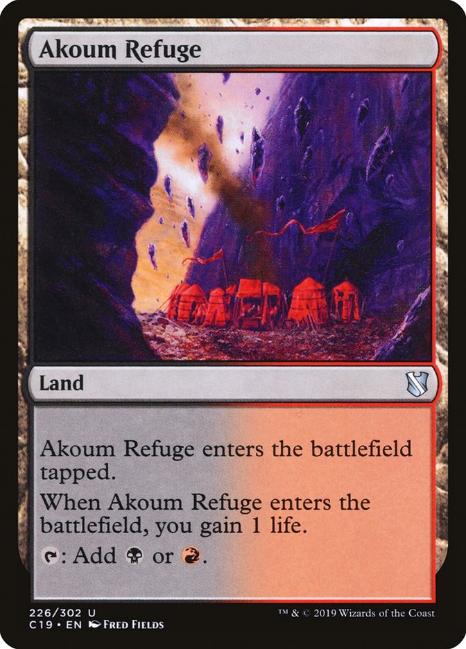 Akoum Refuge [Commander 2019] | Yard's Games Ltd