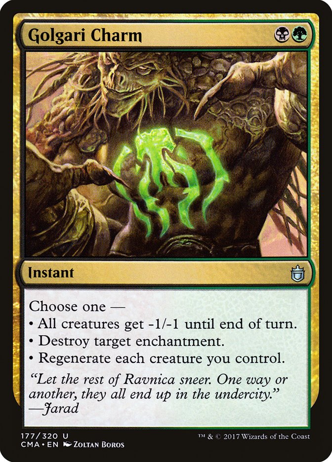 Golgari Charm [Commander Anthology] | Yard's Games Ltd