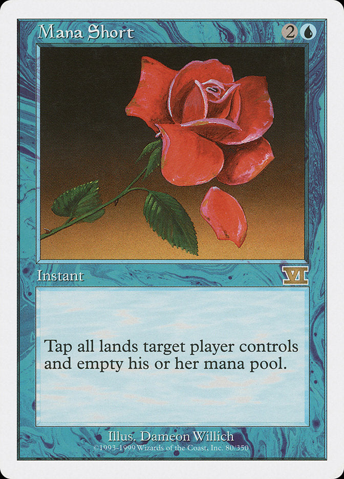 Mana Short [Classic Sixth Edition] | Yard's Games Ltd