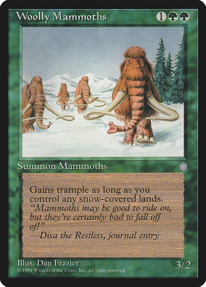 Woolly Mammoths [Ice Age] | Yard's Games Ltd