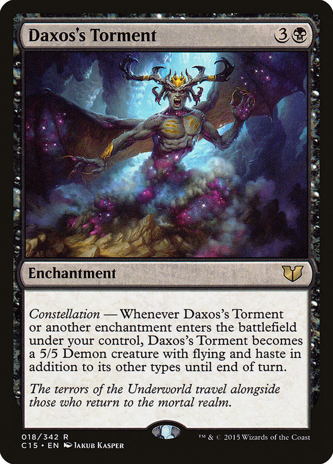 Daxos's Torment [Commander 2015] | Yard's Games Ltd