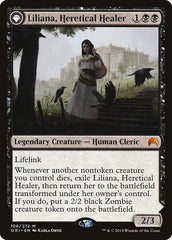 Liliana, Heretical Healer // Liliana, Defiant Necromancer [Magic Origins] | Yard's Games Ltd