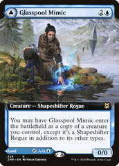 Glasspool Mimic // Glasspool Shore (Extended Art) [Zendikar Rising] | Yard's Games Ltd