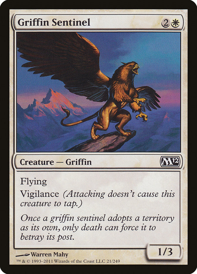 Griffin Sentinel [Magic 2012] | Yard's Games Ltd