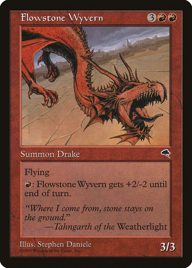 Flowstone Wyvern [Tempest] | Yard's Games Ltd